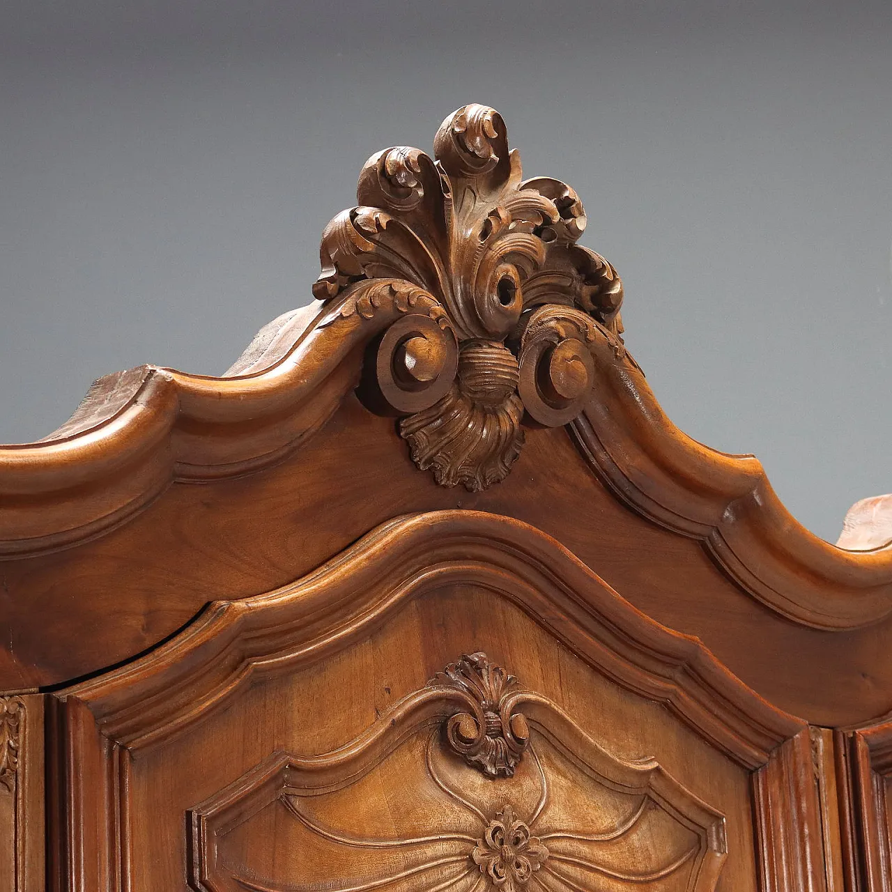 Armadio in legno di noce, metà '900 8