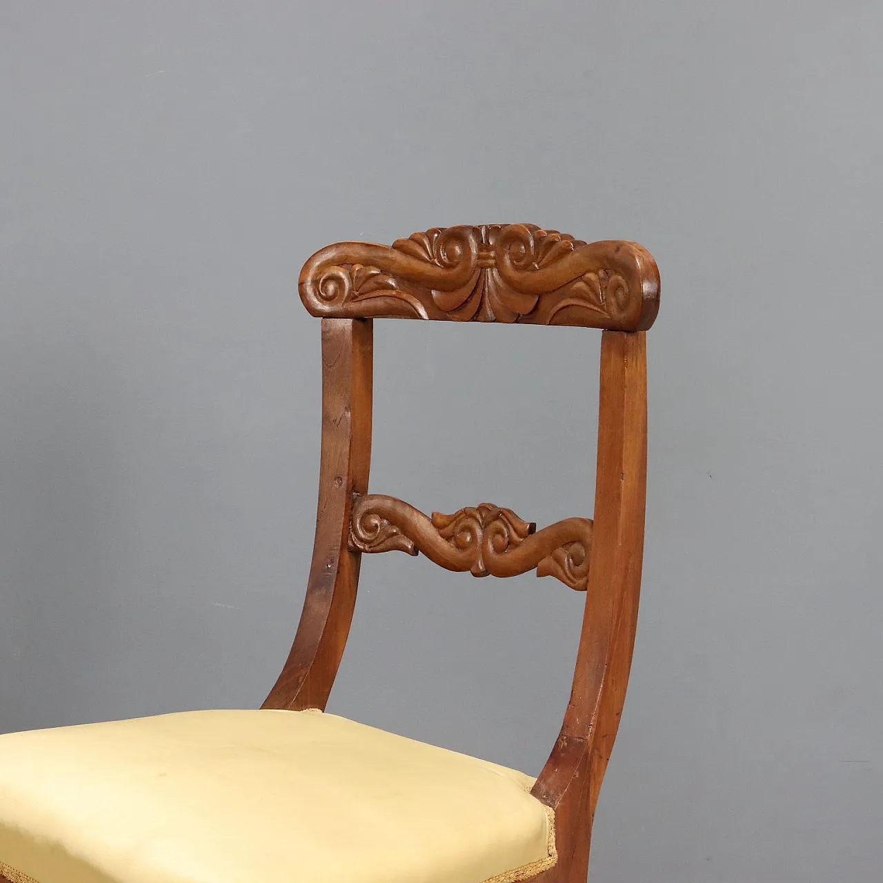 6 Sedie in noce, '800 5