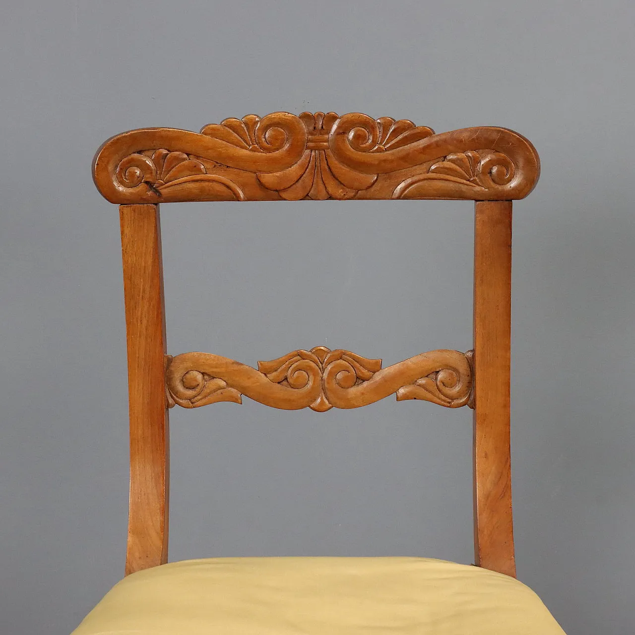 6 Sedie in noce, '800 6