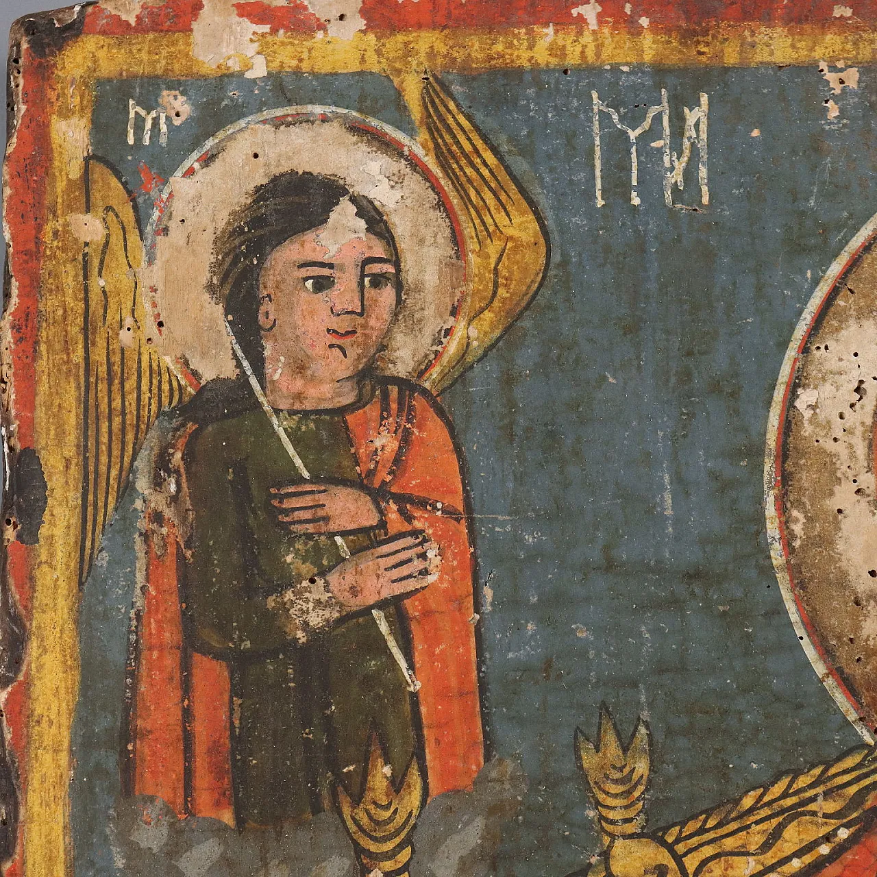 Icona Madonna con Bambino, tempera su tavola, '800 6