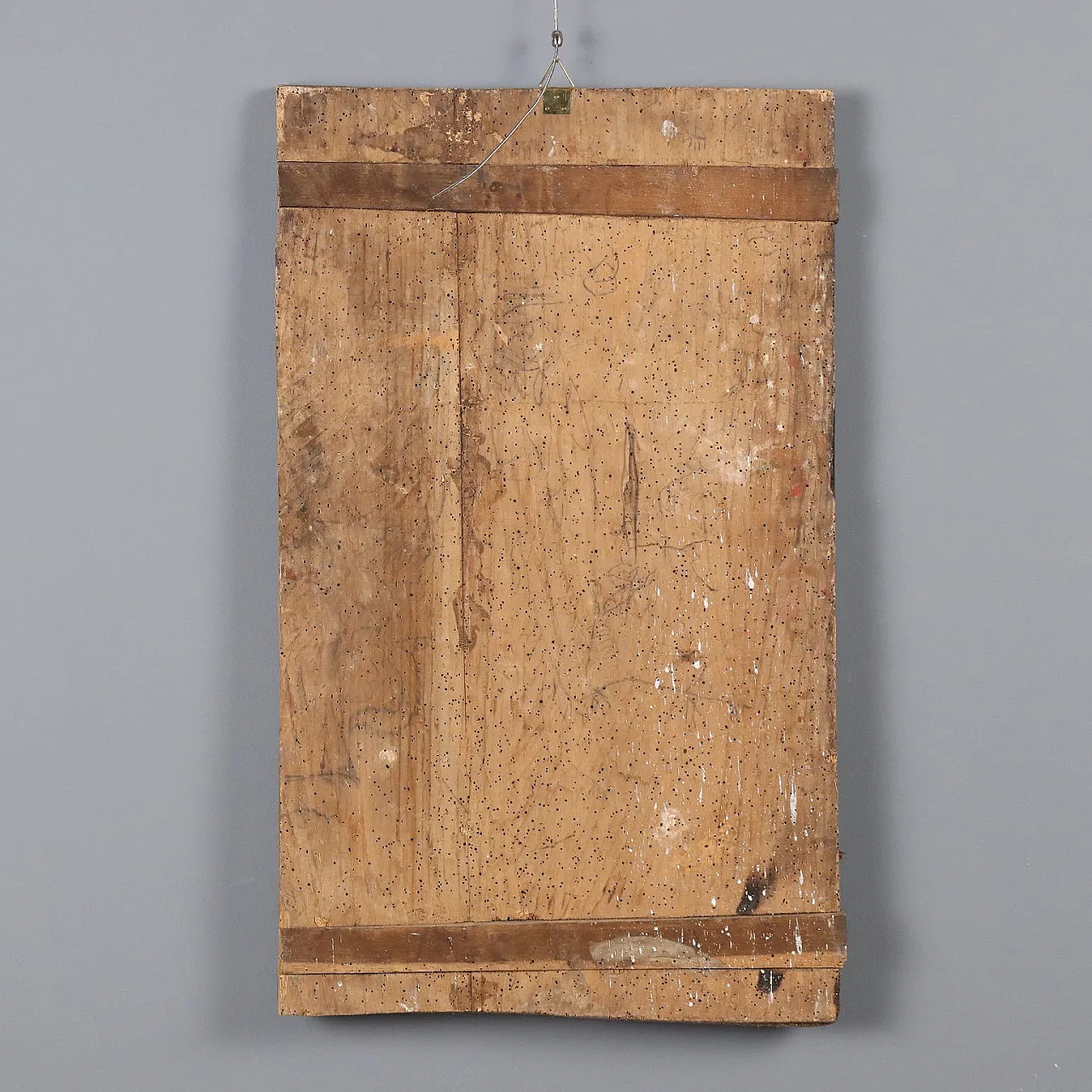 Icona Madonna con Bambino, tempera su tavola, '800 9