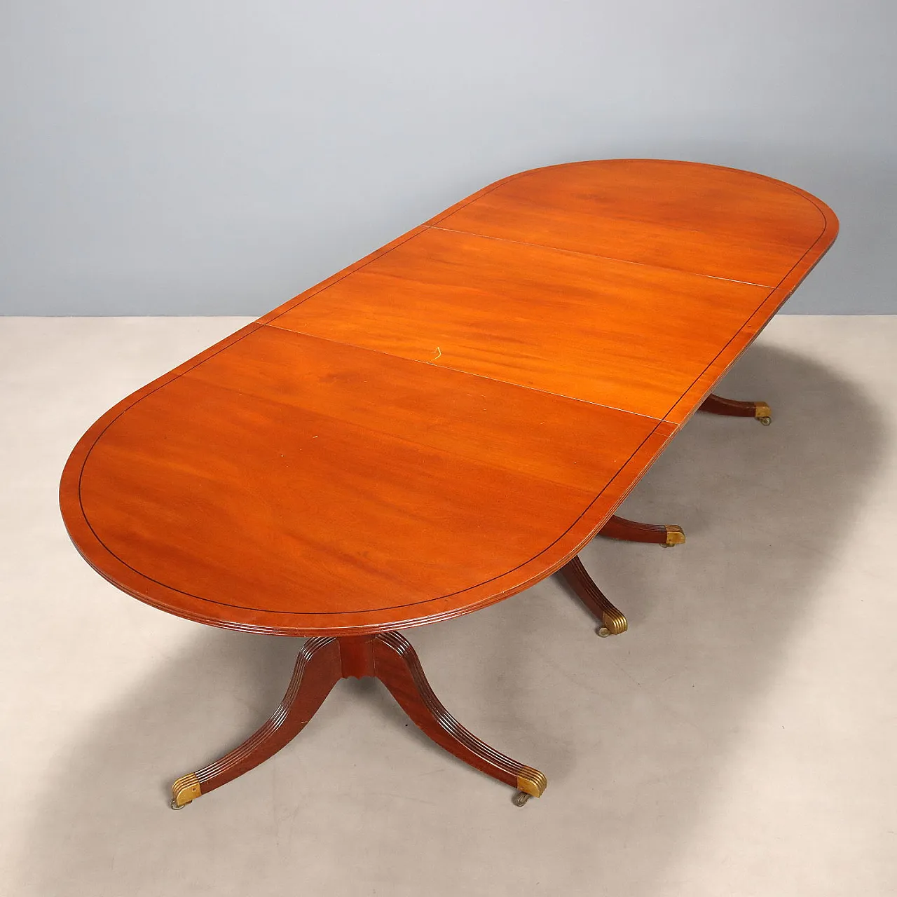 Tavolo in mogano componibile, '800 4