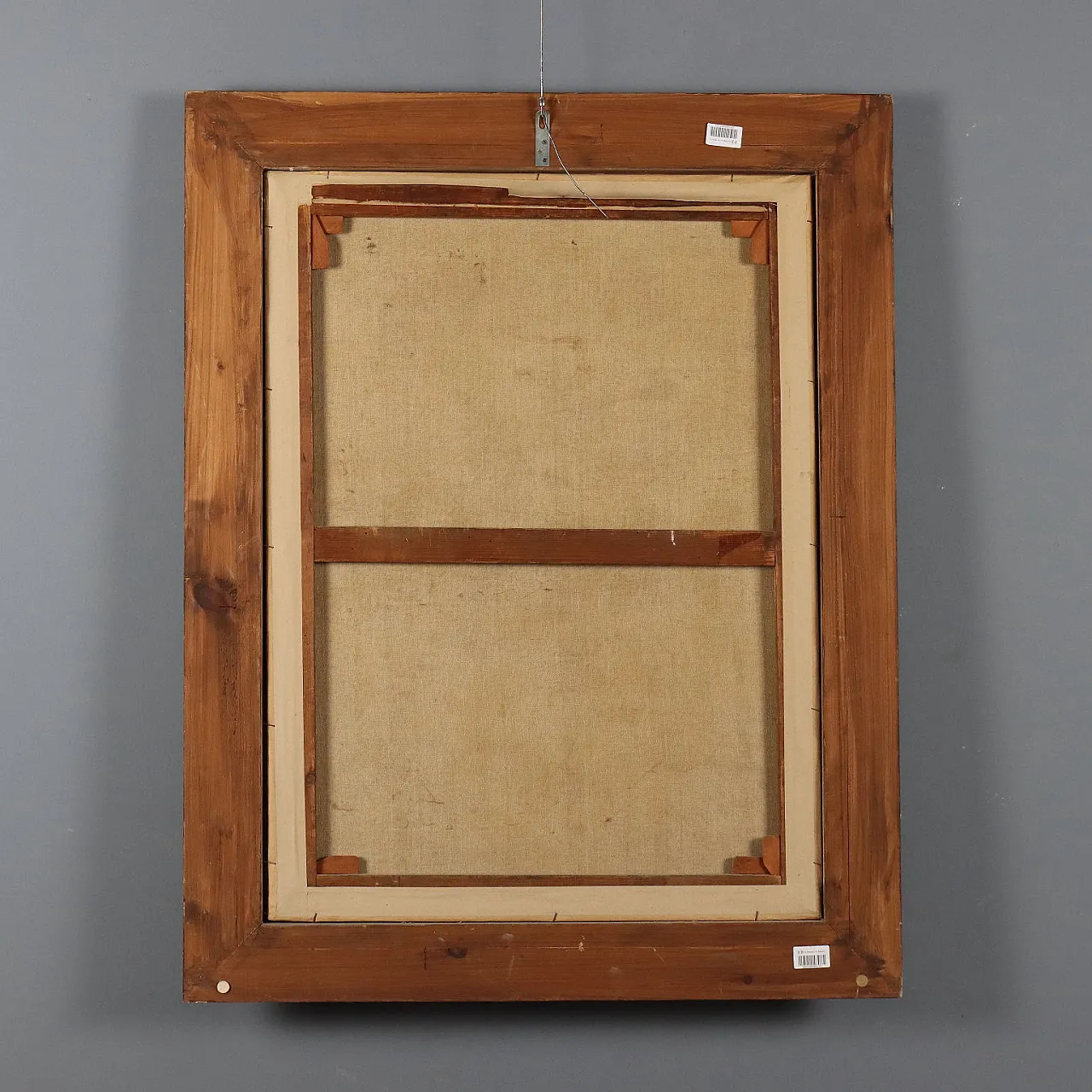 Mosè Affidato alle Acque del Nilo, olio su tela, '700 10