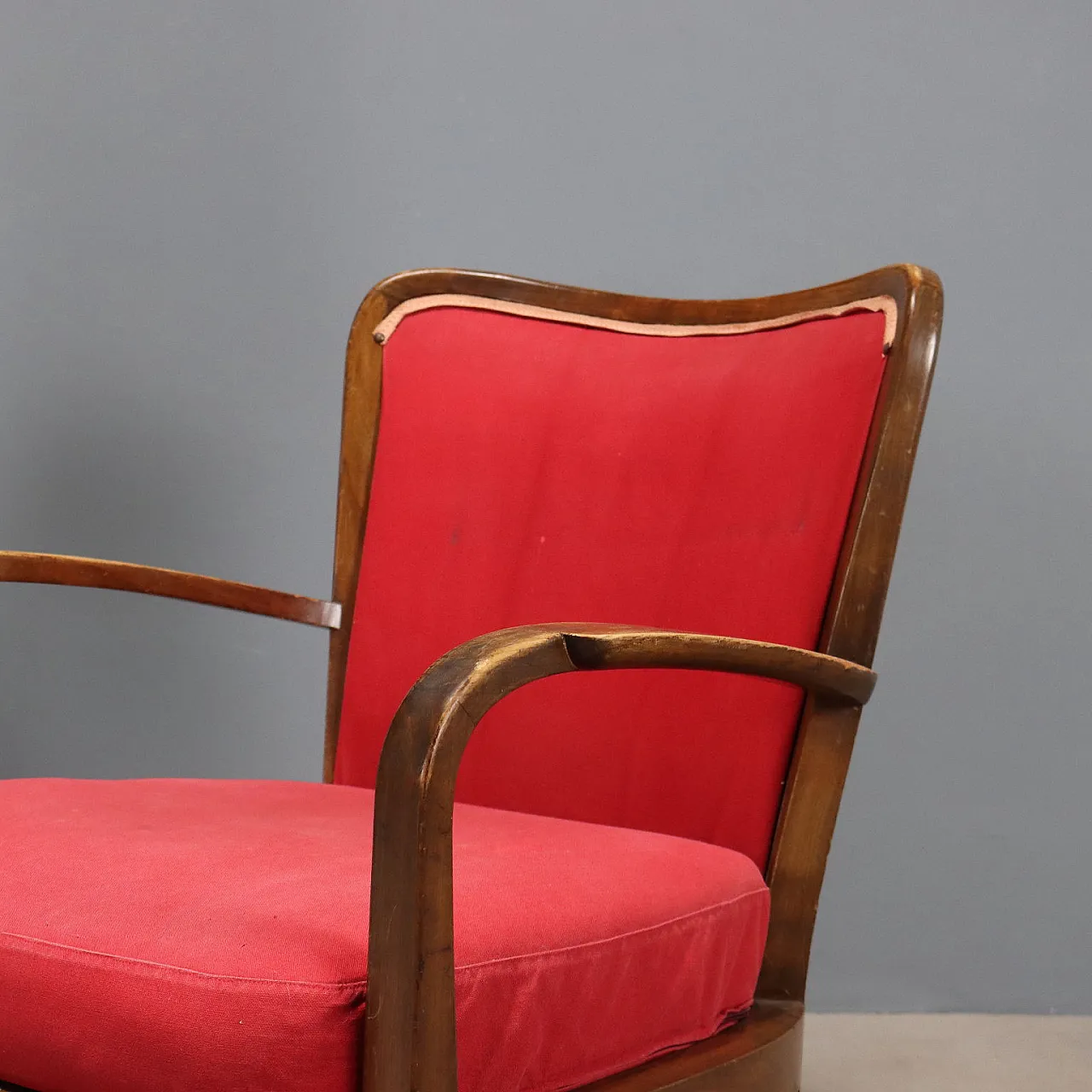 Coppia di poltrone, anni '50 4