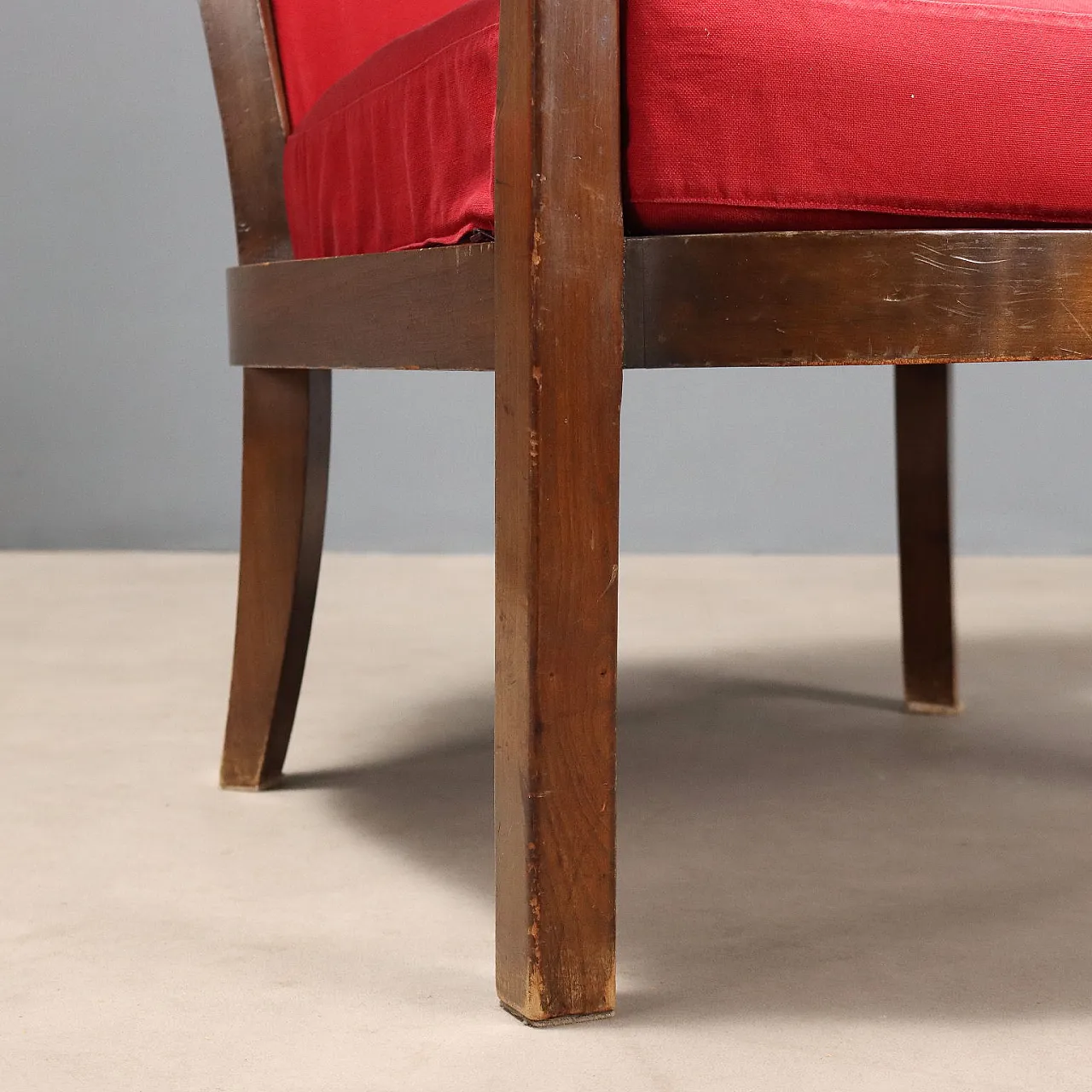 Coppia di poltrone, anni '50 6