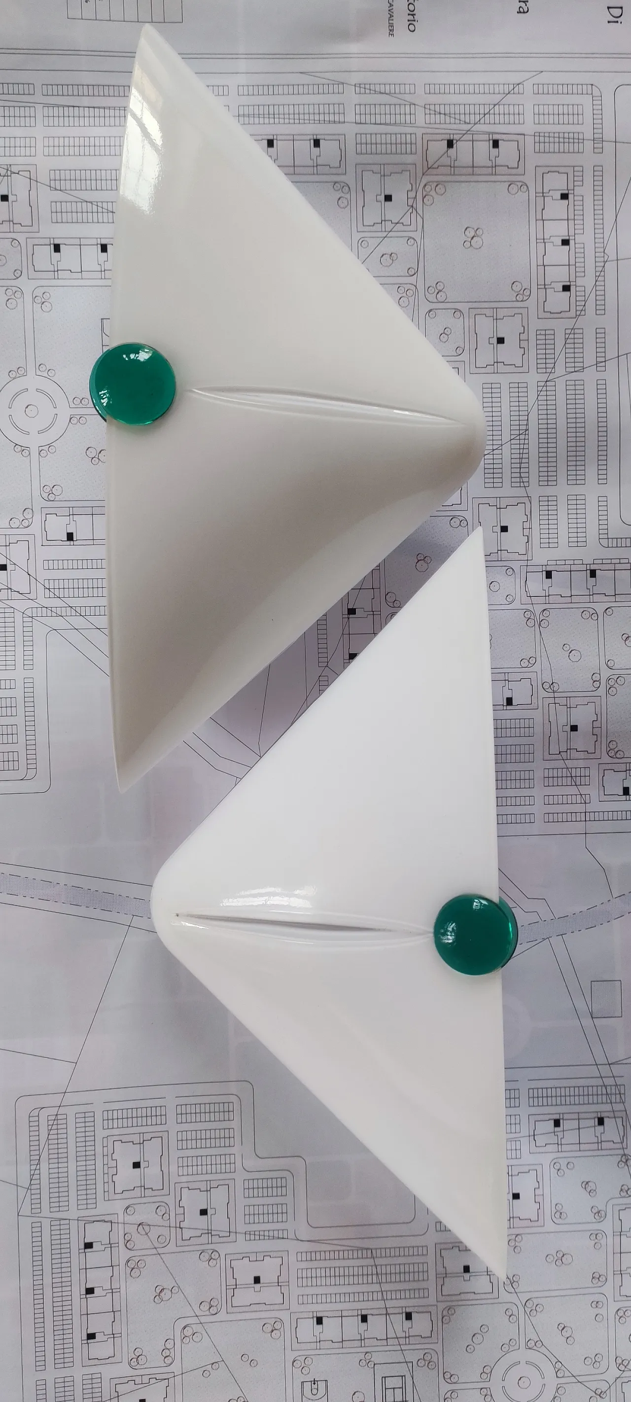 3 lampade da parete moderne in Vetro di Murano di De Majo, anni '70 3