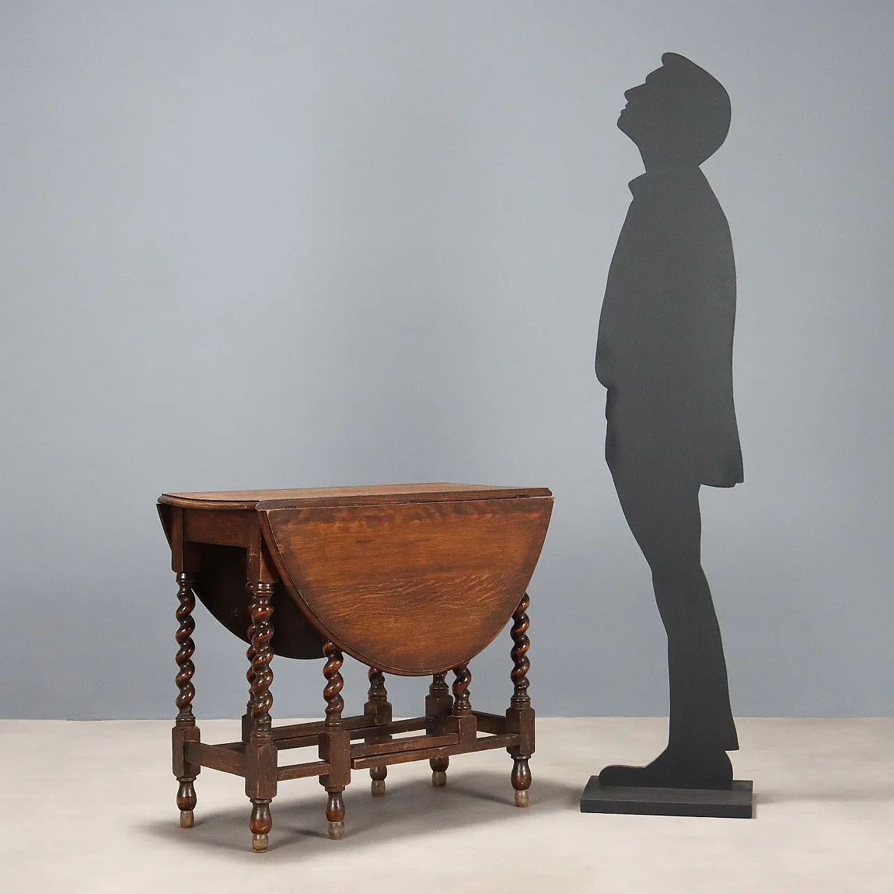 Table in oak, 19th century 3