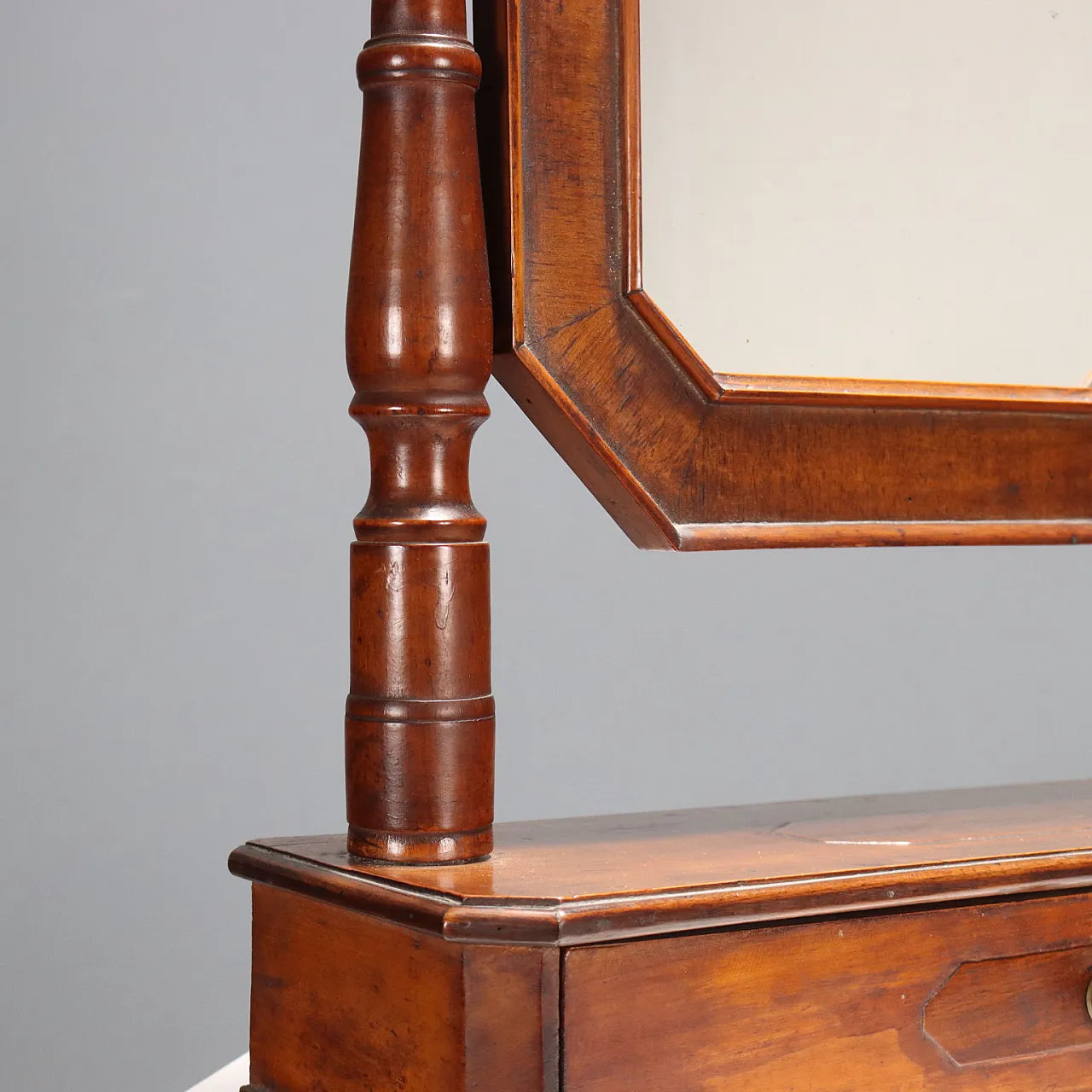 Psiche da appoggio in noce, '800 7