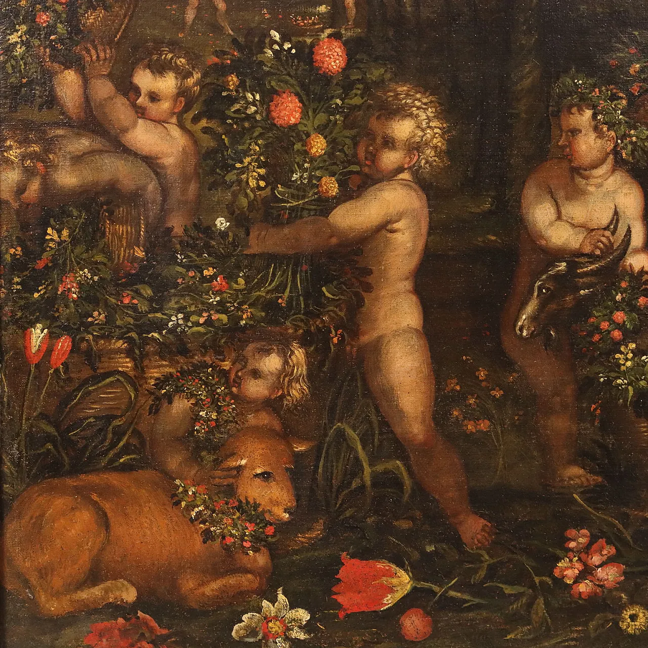 Dipinto Festa degli Amorini, '600 5