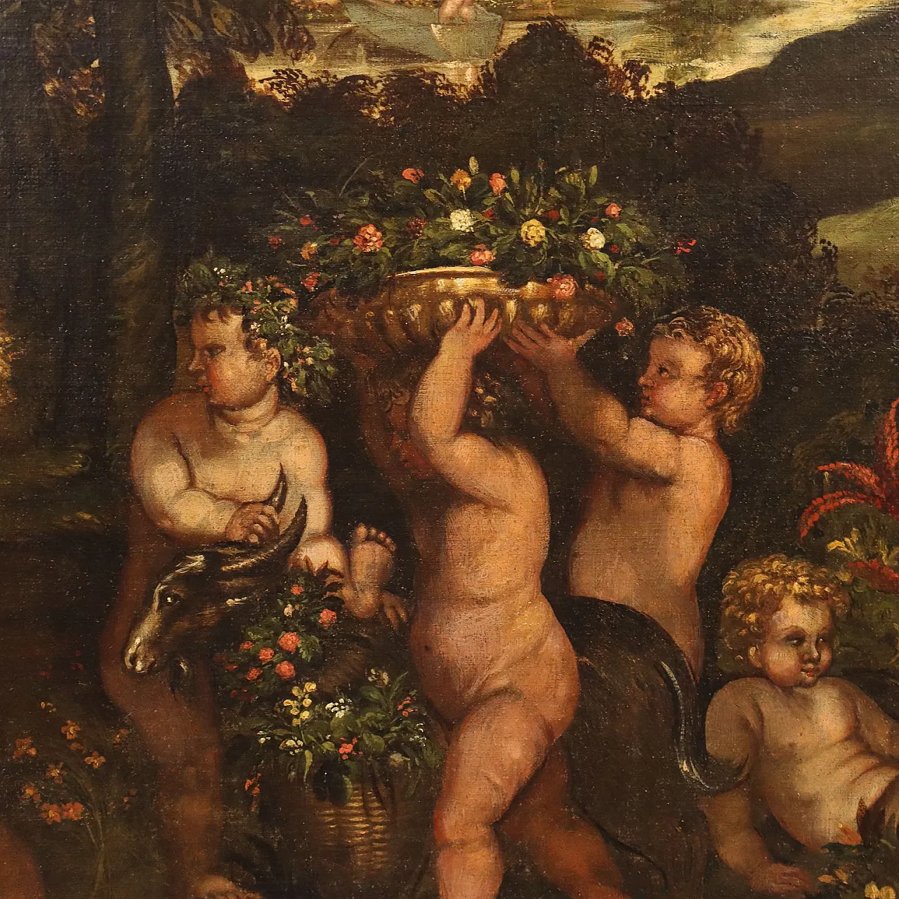 Dipinto Festa degli Amorini, '600 6