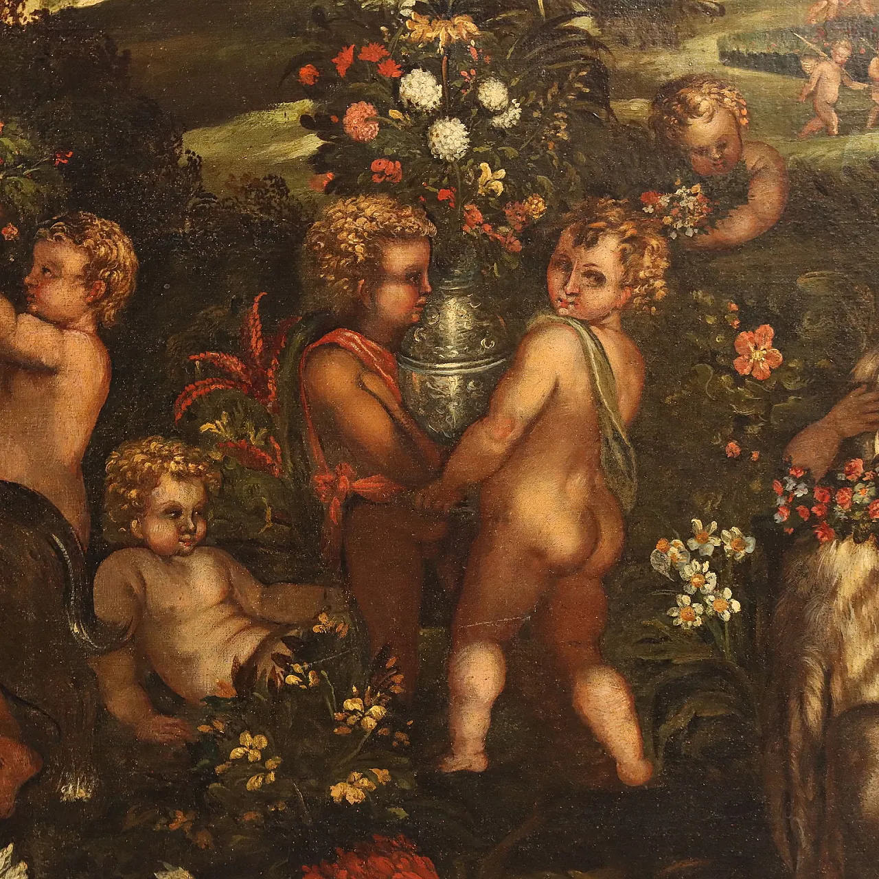 Dipinto Festa degli Amorini, '600 7