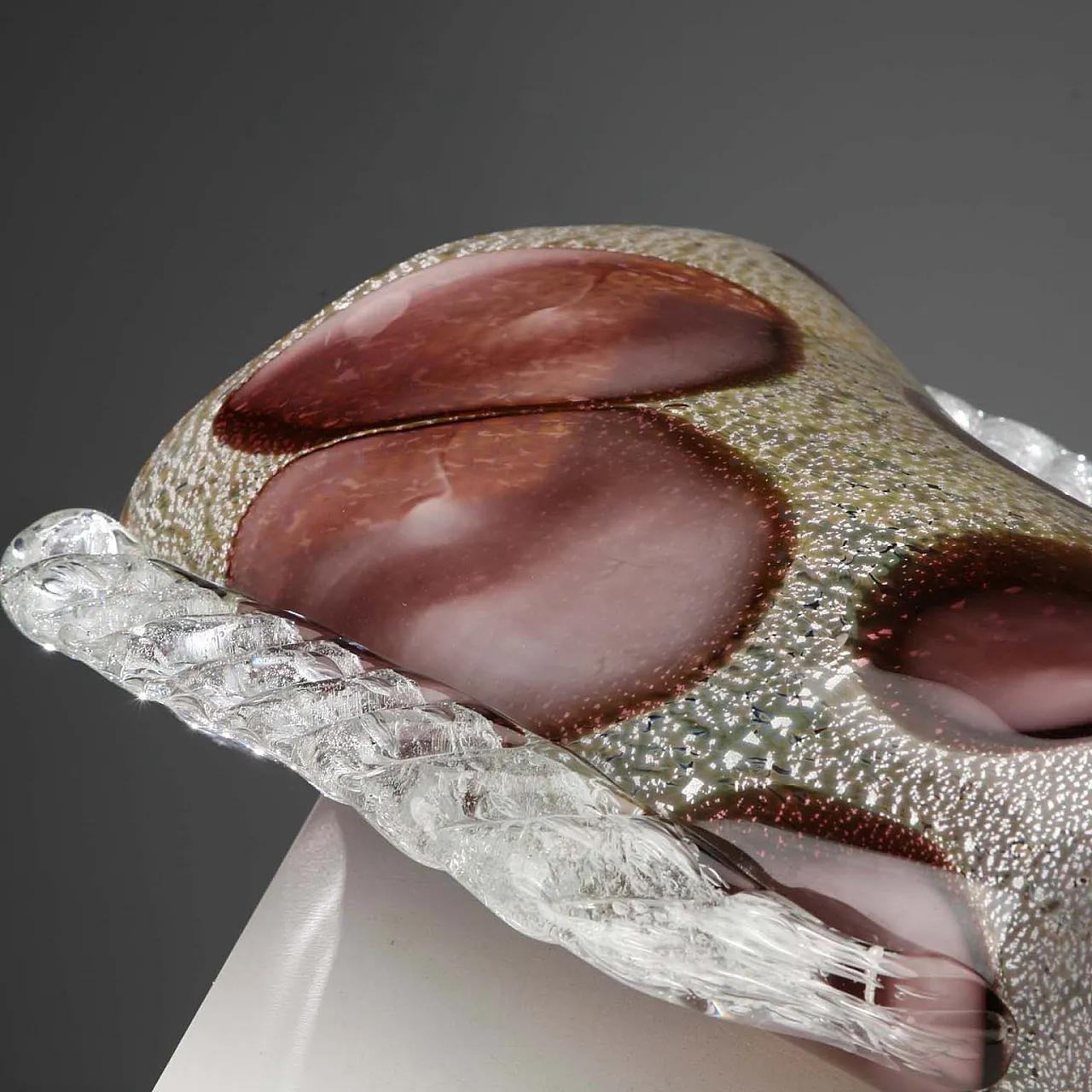 Murano glass vase in the manner of Ercole Barovier, 20th century 10