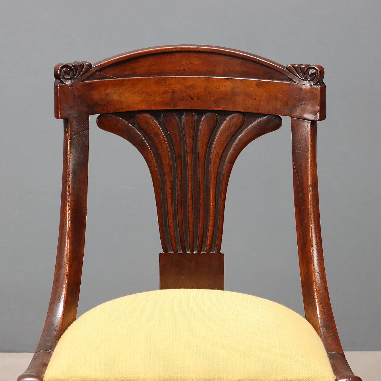 Pair of Gondola chairs, 19th century 3