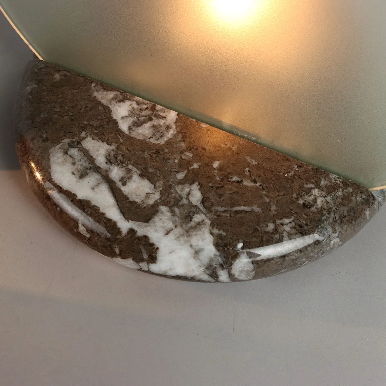 Pair of Gong table lamps by Bruno Gecchelin for Skipper, 1980s 6