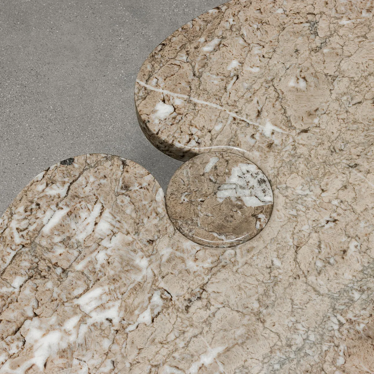 Mondragone marble gueridon by A. Mangiarotti for Skipper, 1970s 4