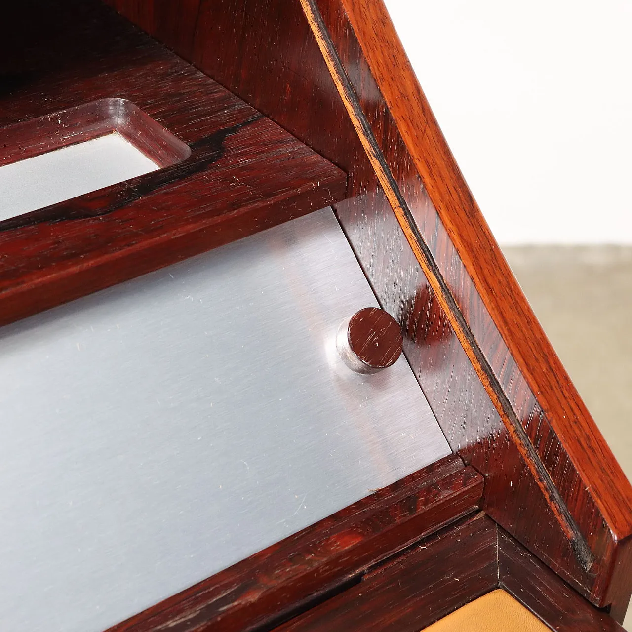 Flap desk by Gianfranco Frattini for Bernini, Italy, 1960s 8