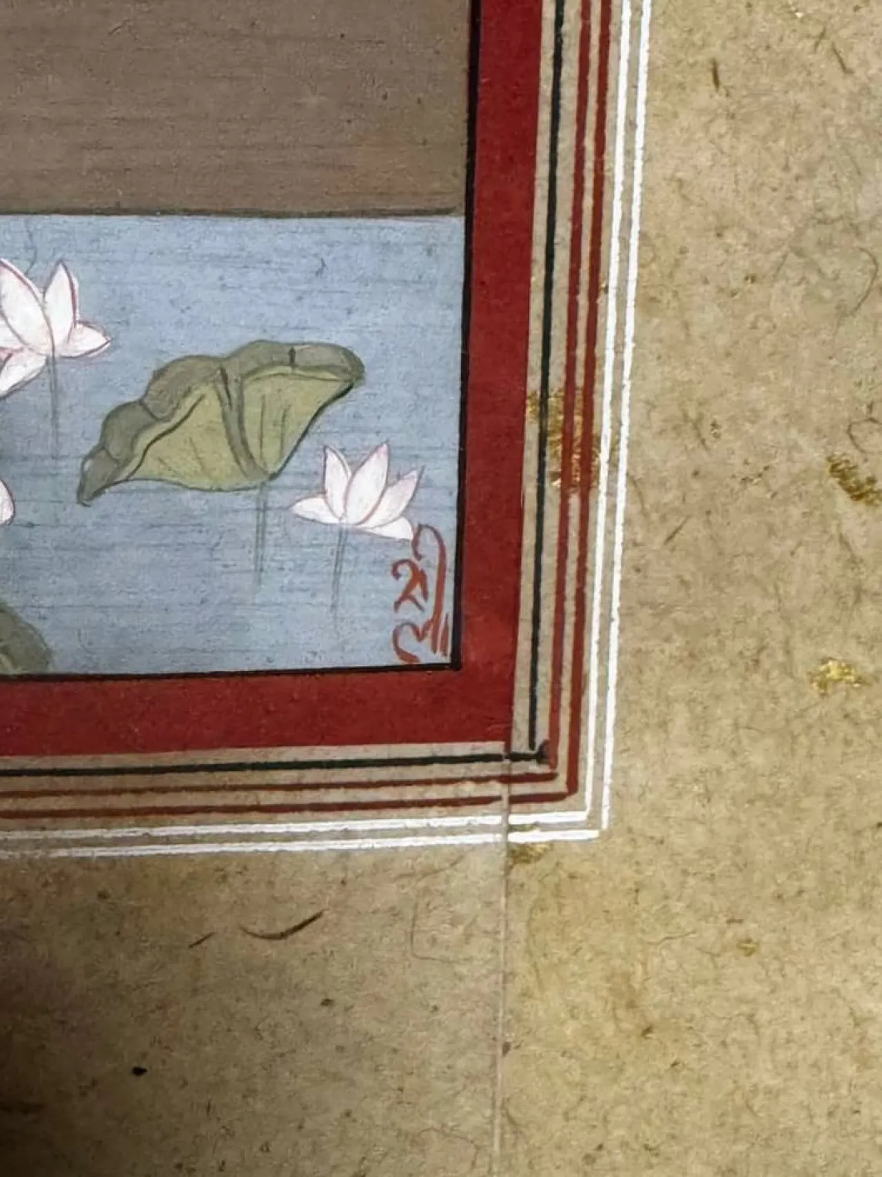 Rajasthan, Nayika of Moonlight, tempera e acquerello, '800 6