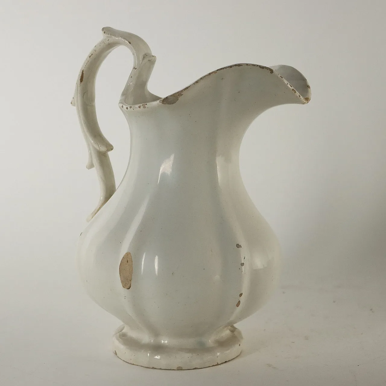 Brocca con catino in terraglia di Società Ceramiche Richard, prima metà '800 3