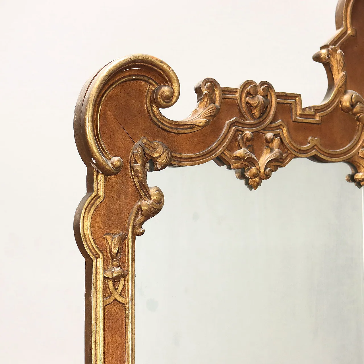 Neo-Renaissance dresser with mirror, 20th century 5