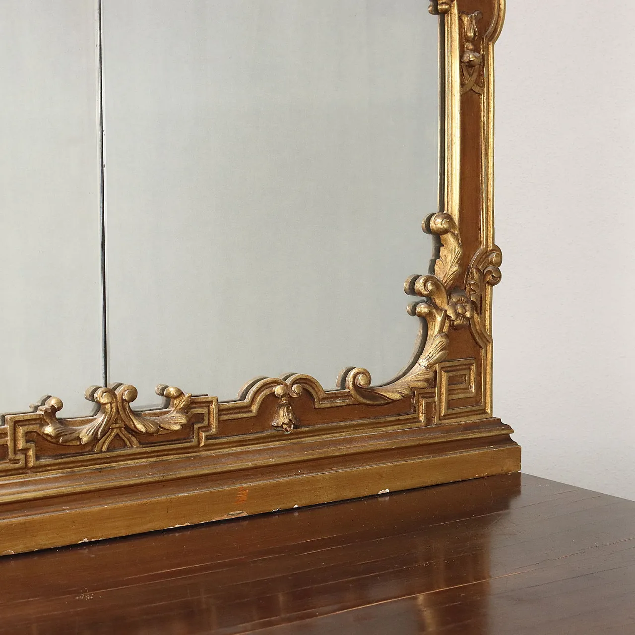 Neo-Renaissance dresser with mirror, 20th century 6