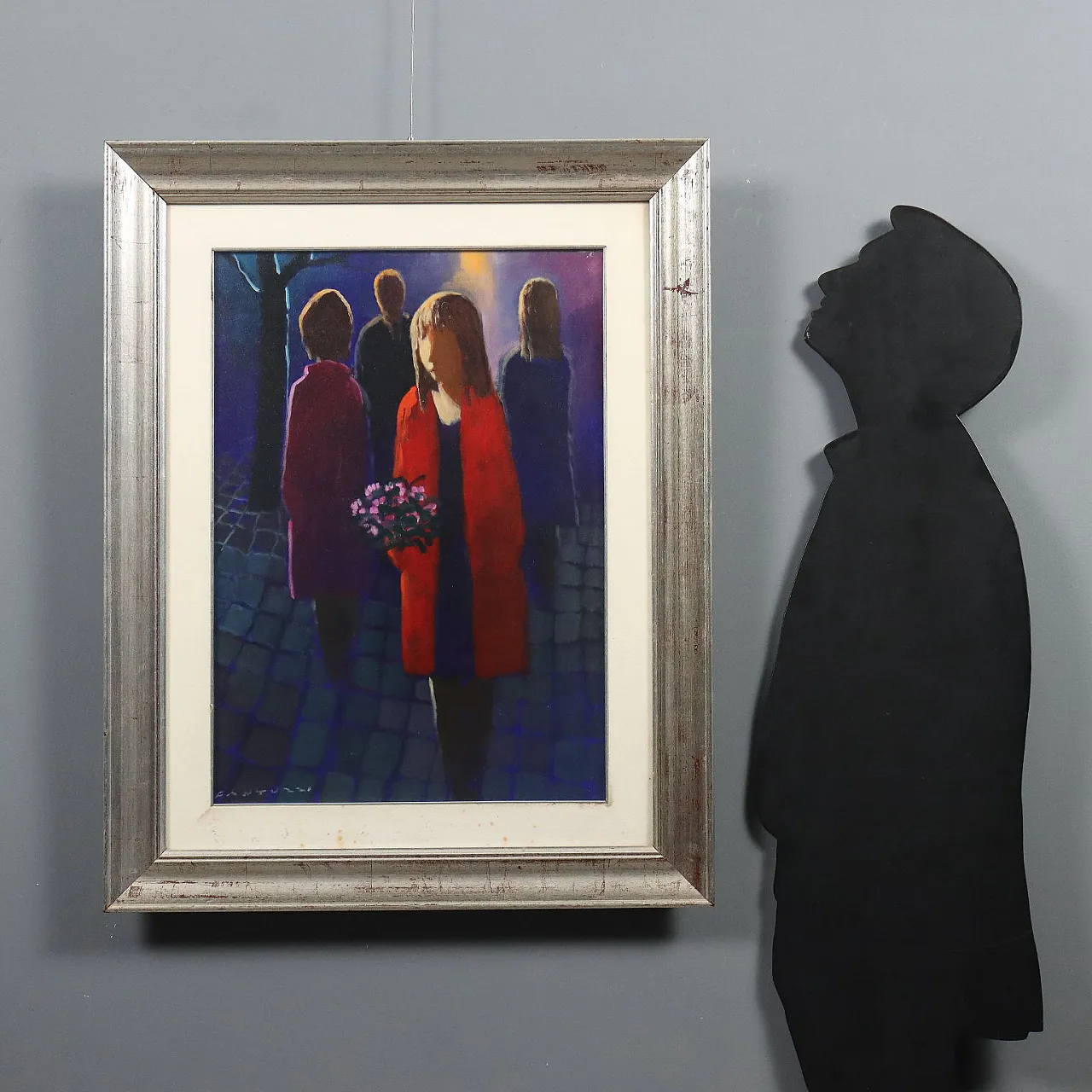 Fantuzzi, olio su tela con cornice, '900 2