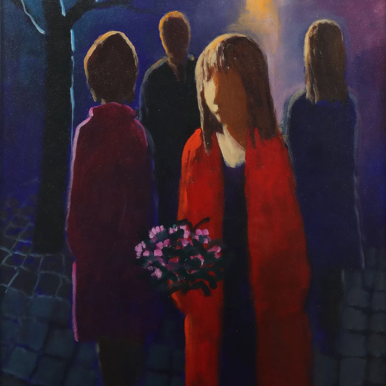 Fantuzzi, olio su tela con cornice, '900 3