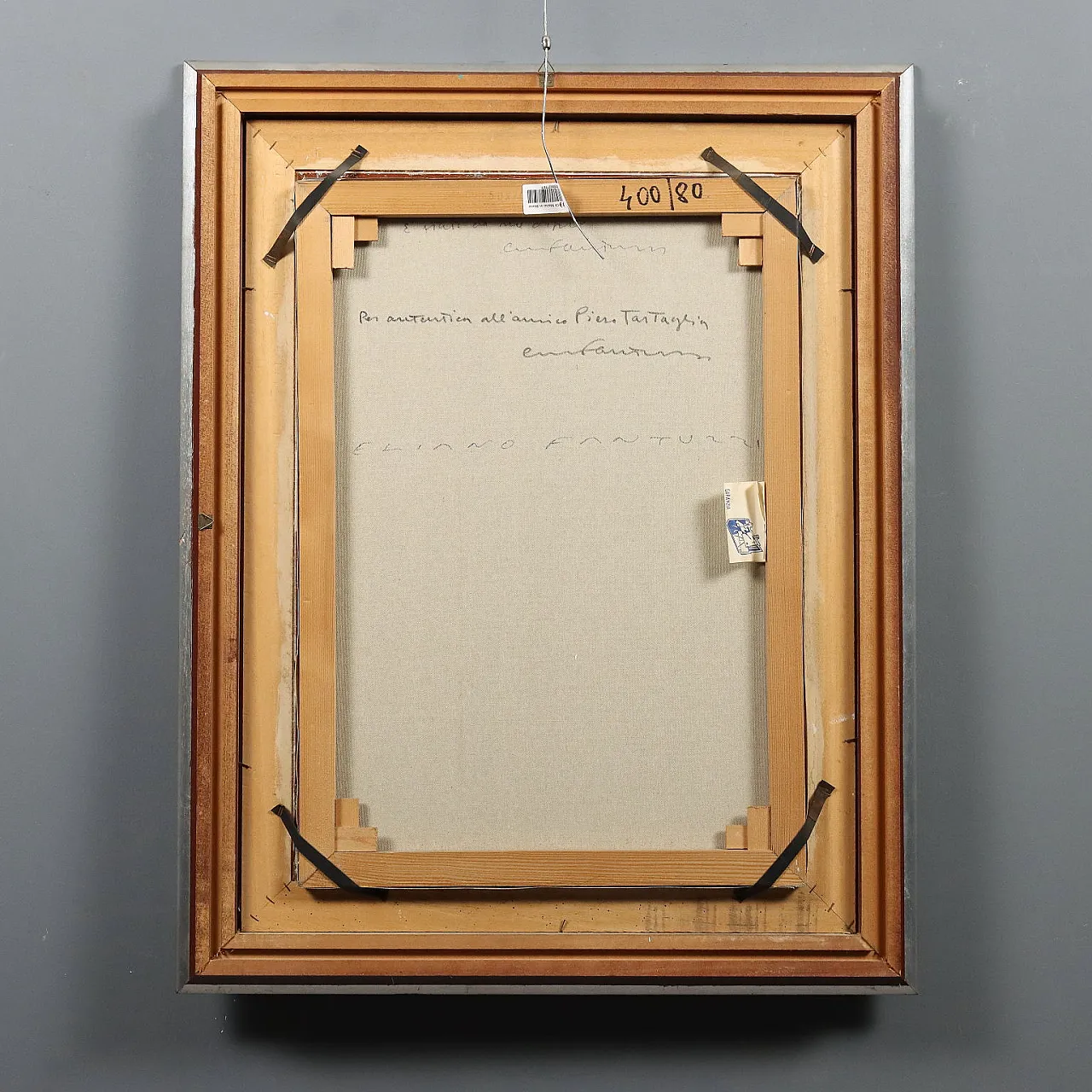 Fantuzzi, olio su tela con cornice, '900 10