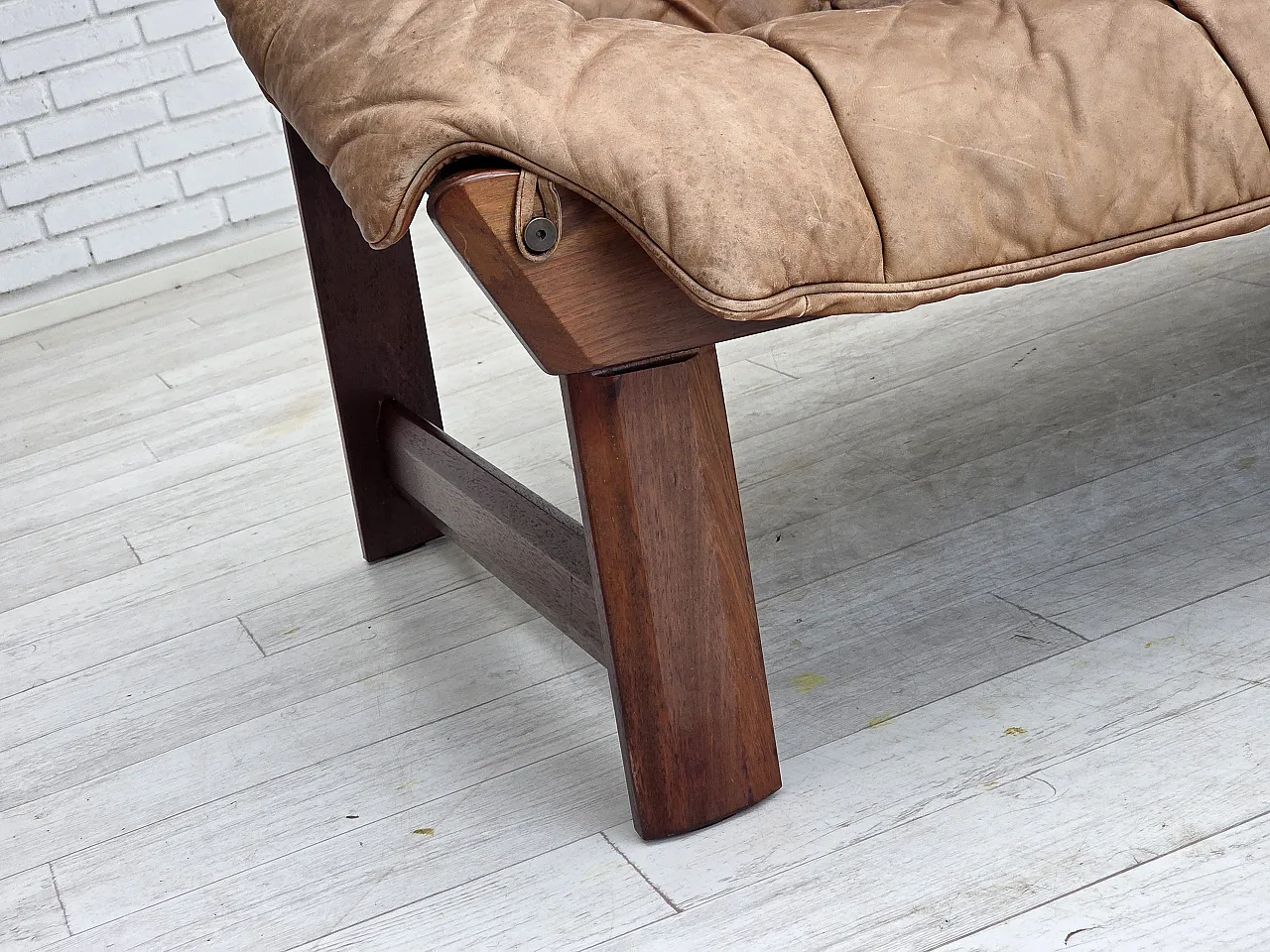 Divano a 2 posti norvegese di Jan Erik Lindgren, anni '70 3