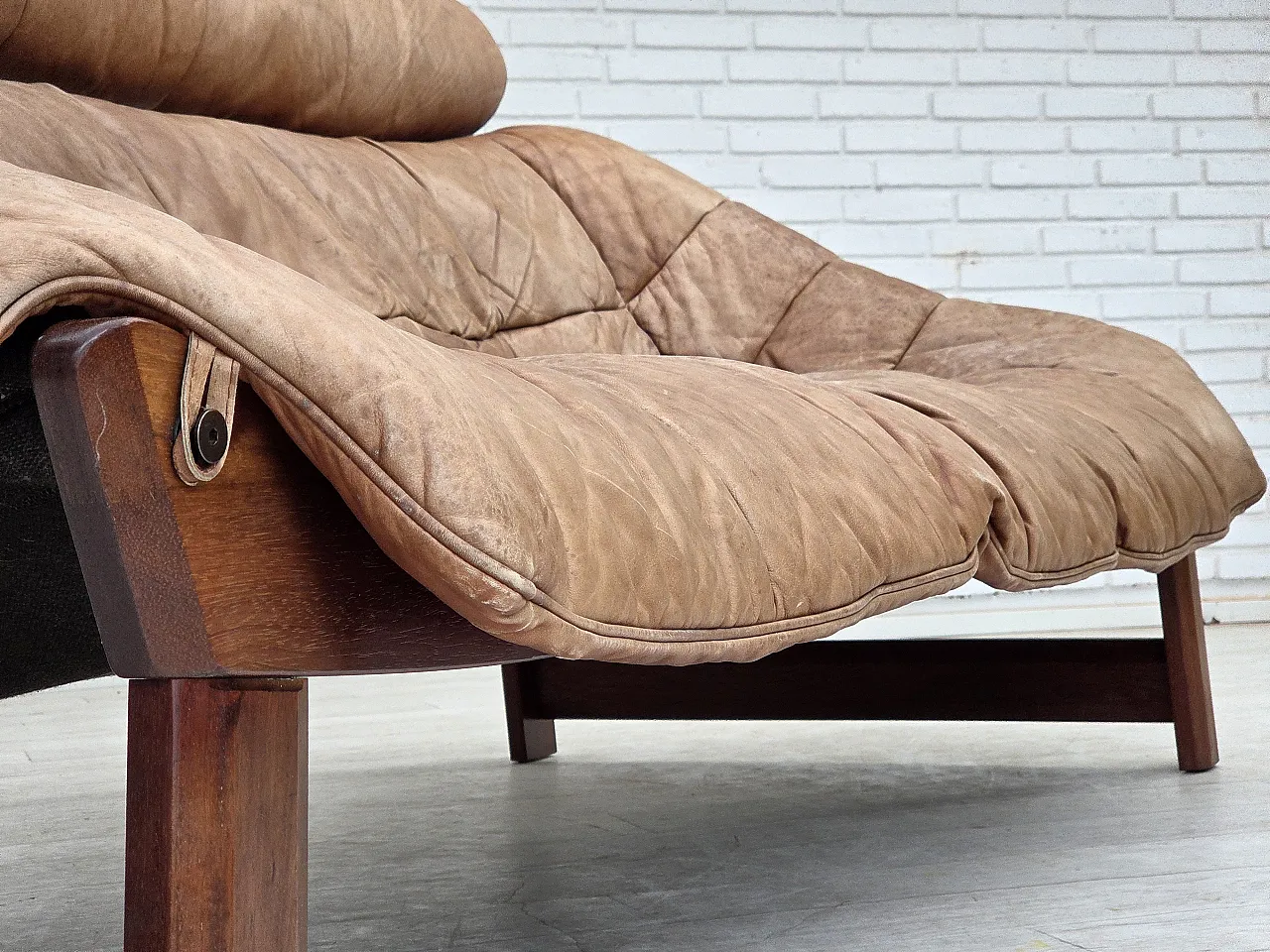 Divano a 2 posti norvegese di Jan Erik Lindgren, anni '70 8