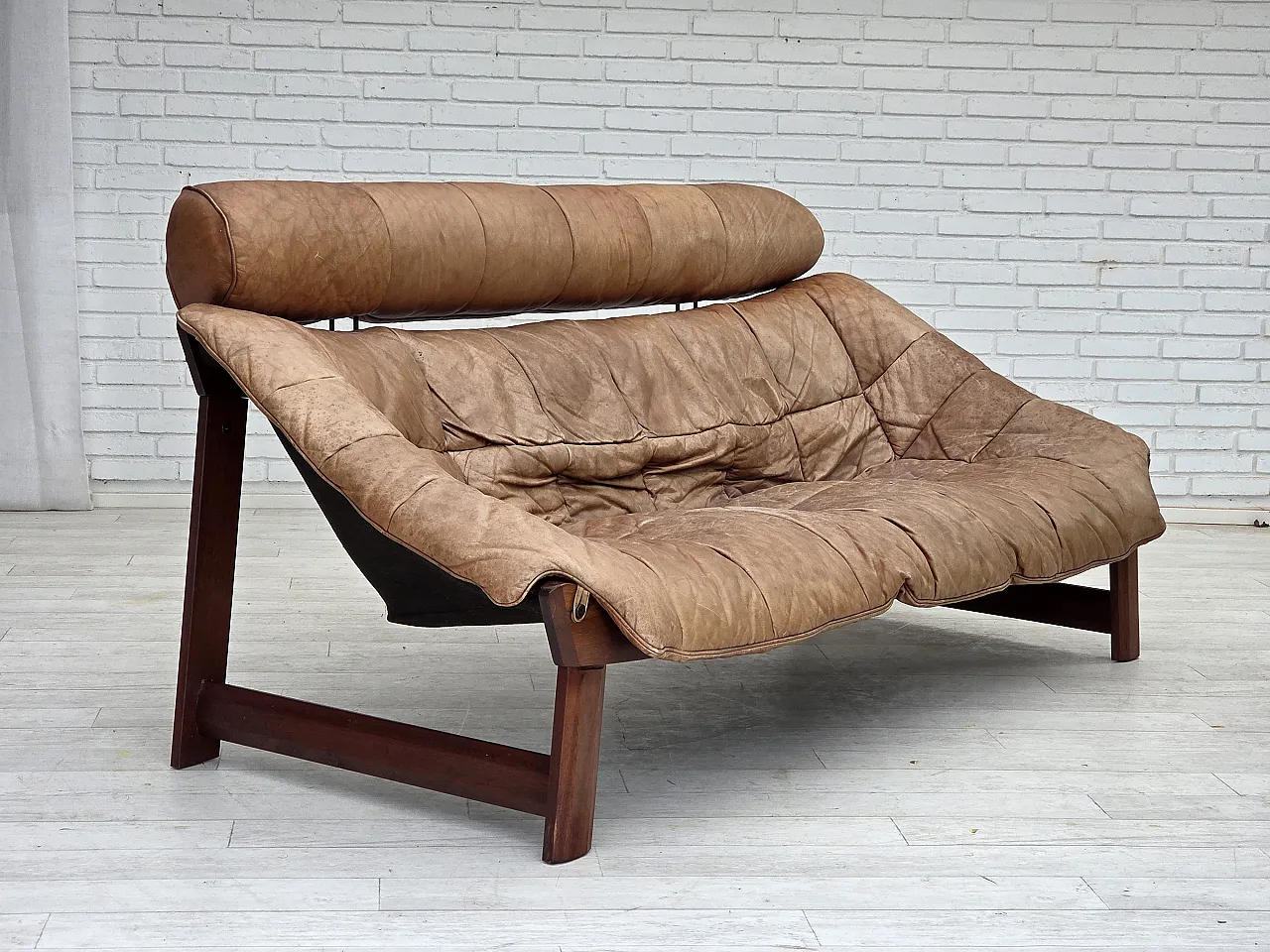 Divano a 2 posti norvegese di Jan Erik Lindgren, anni '70 9