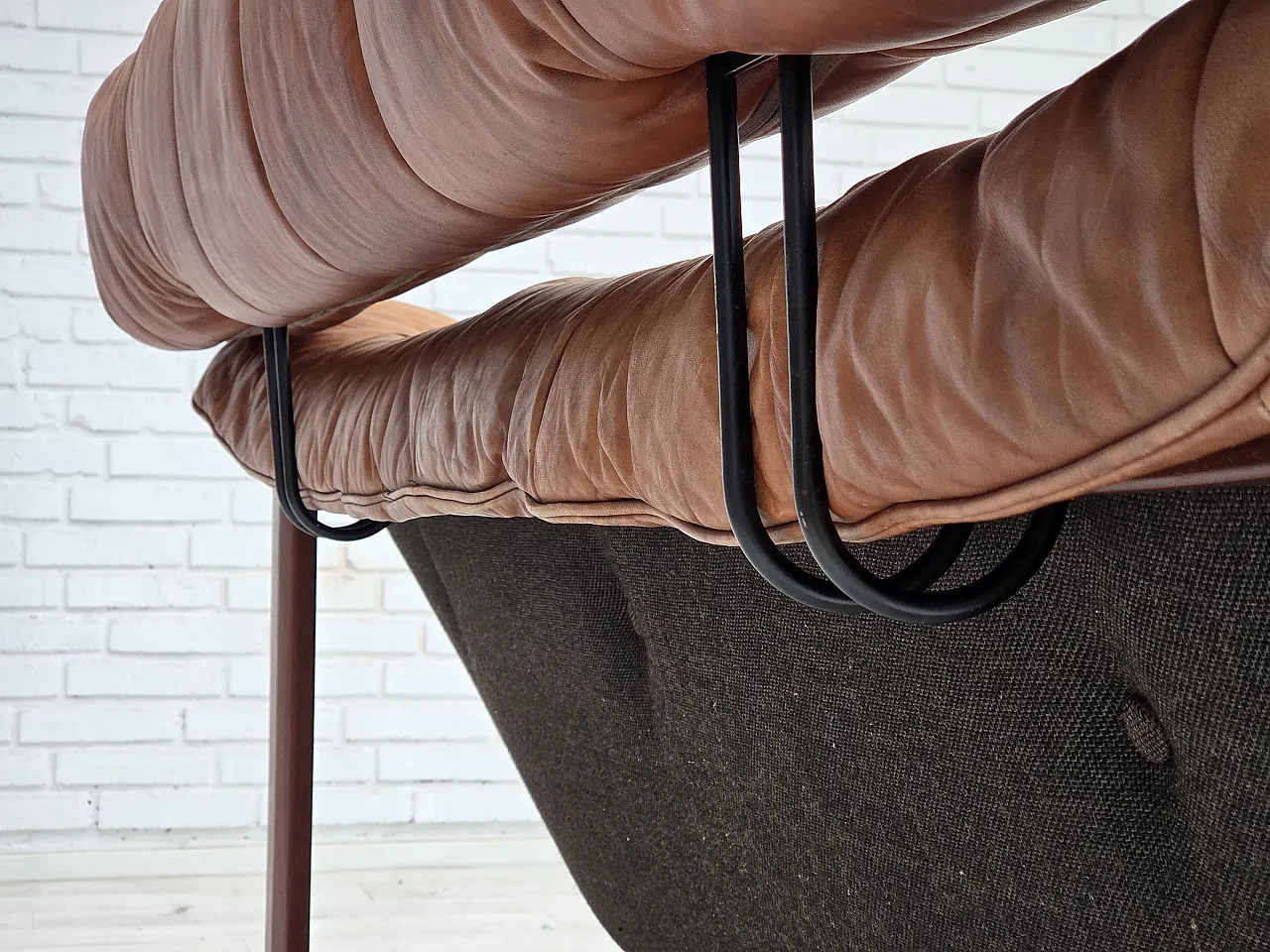 Divano a 2 posti norvegese di Jan Erik Lindgren, anni '70 15