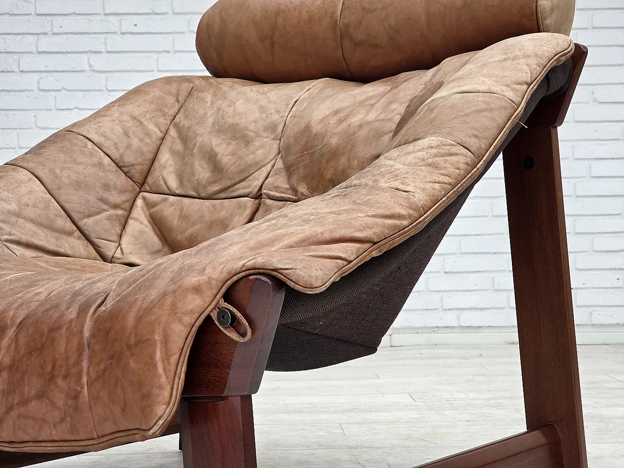 Poltrona modello Amazon norvegese di Jan Erik Lindgren, anni '70 19