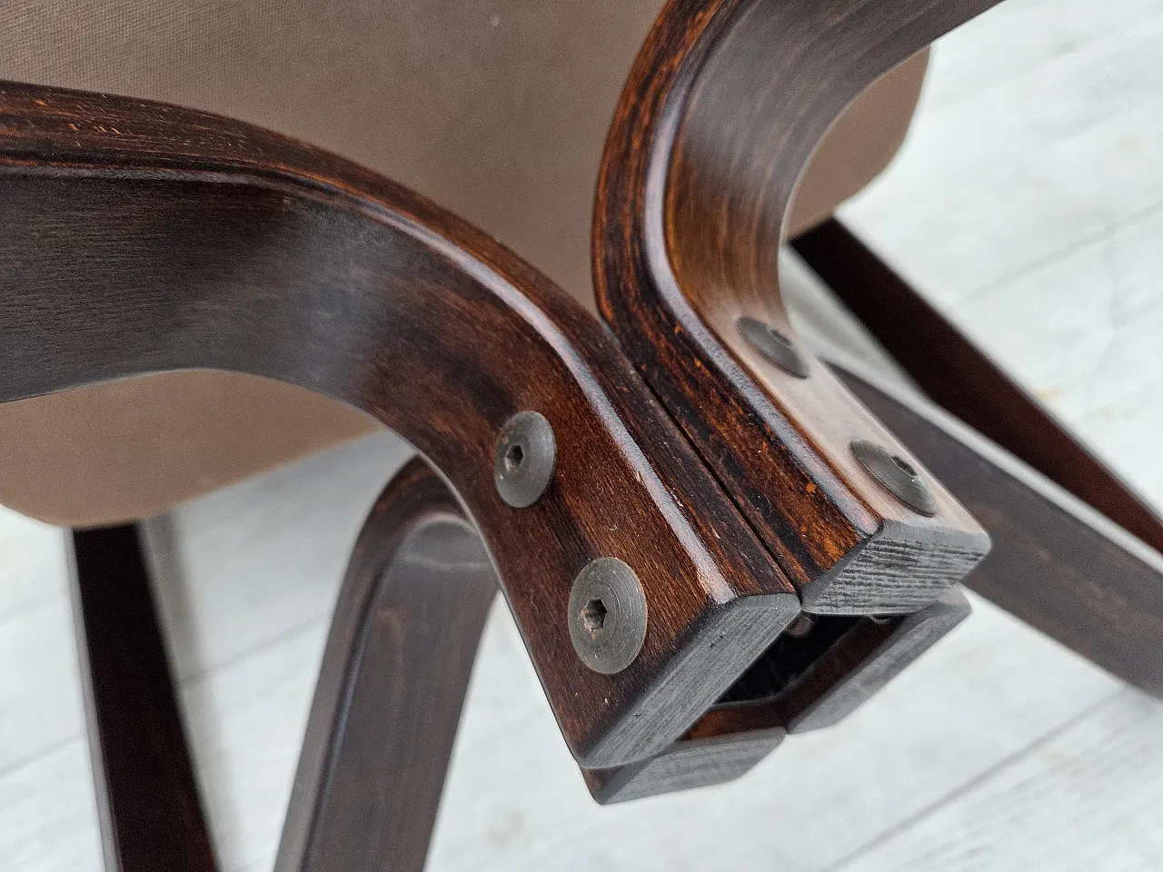 Poltrona lounge, modello Viking norvegese di Jim Myrstad, anni '70 16