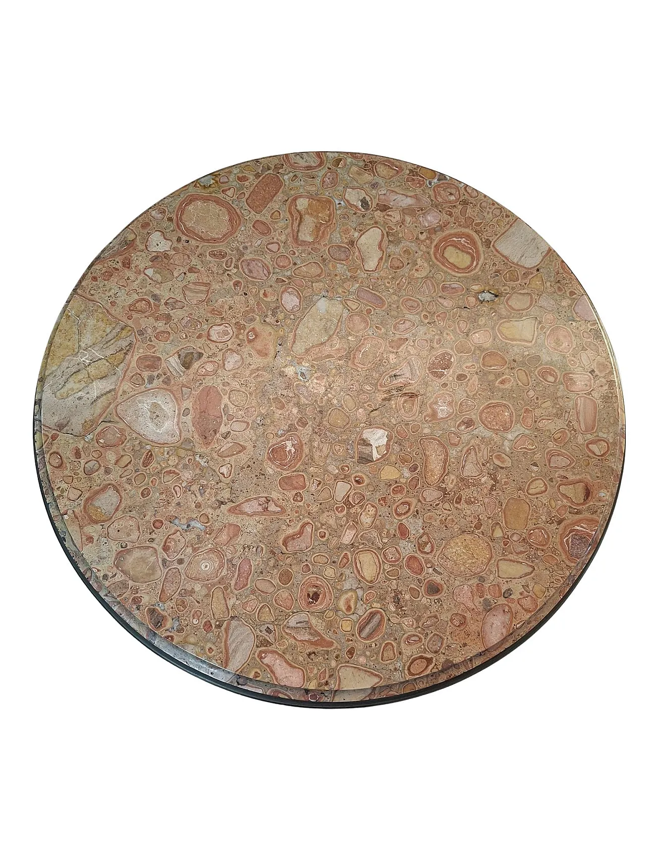 Neoclassical guéridon in mahogany and red marble, late 19th century 17