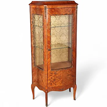 Vetrina in legno, primo '900