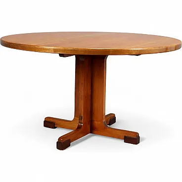 Tavolo da pranzo, in legno, anni '70