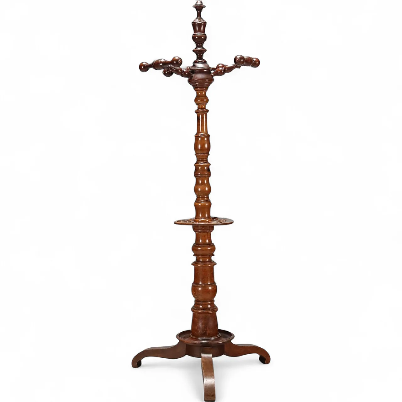 Appendiabiti in noce, '800 8