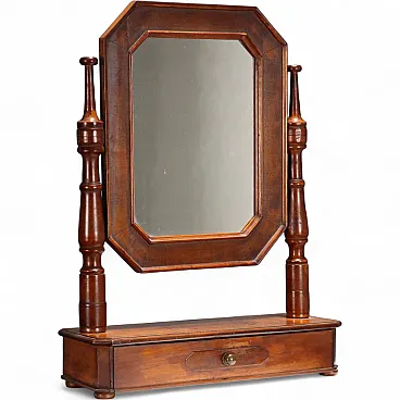 Psiche da appoggio in noce, '800