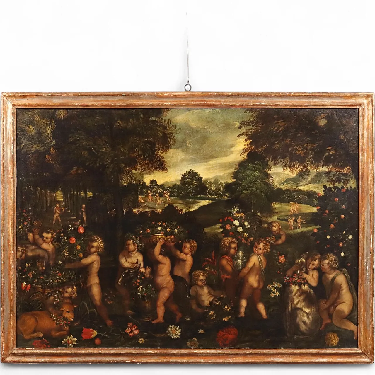 Dipinto Festa degli Amorini, '600 11