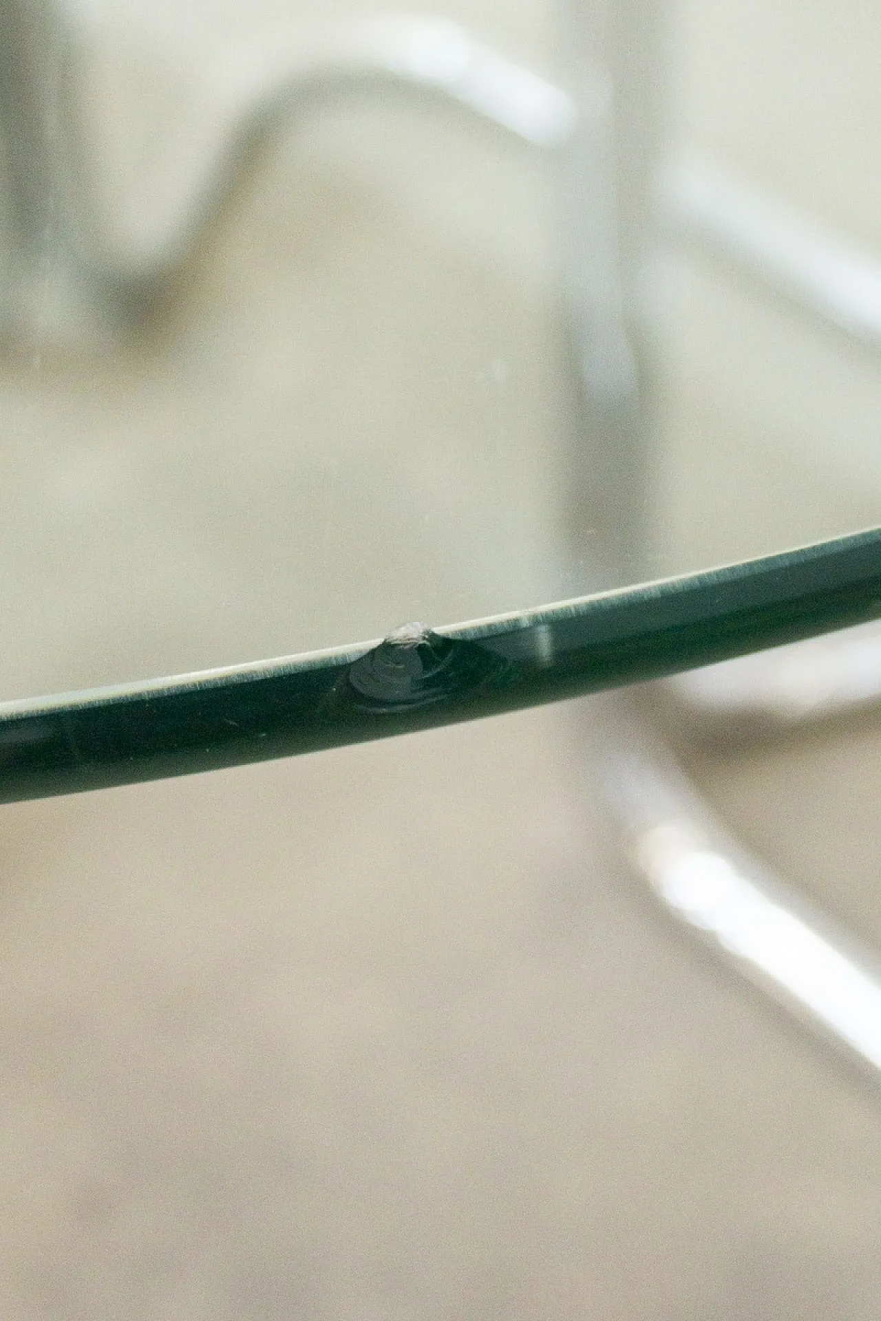 Round glass table with chairs and coffee table, 1970s 8