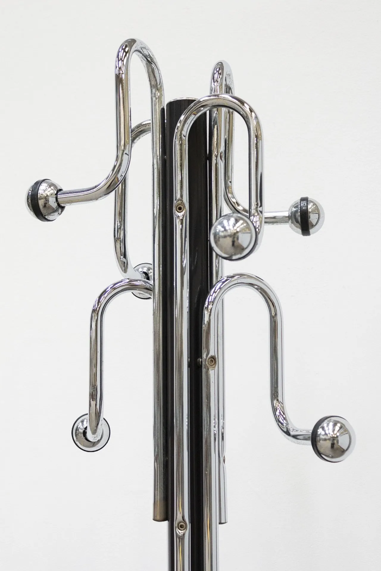 Steel and marble coat rack, 1970s 4