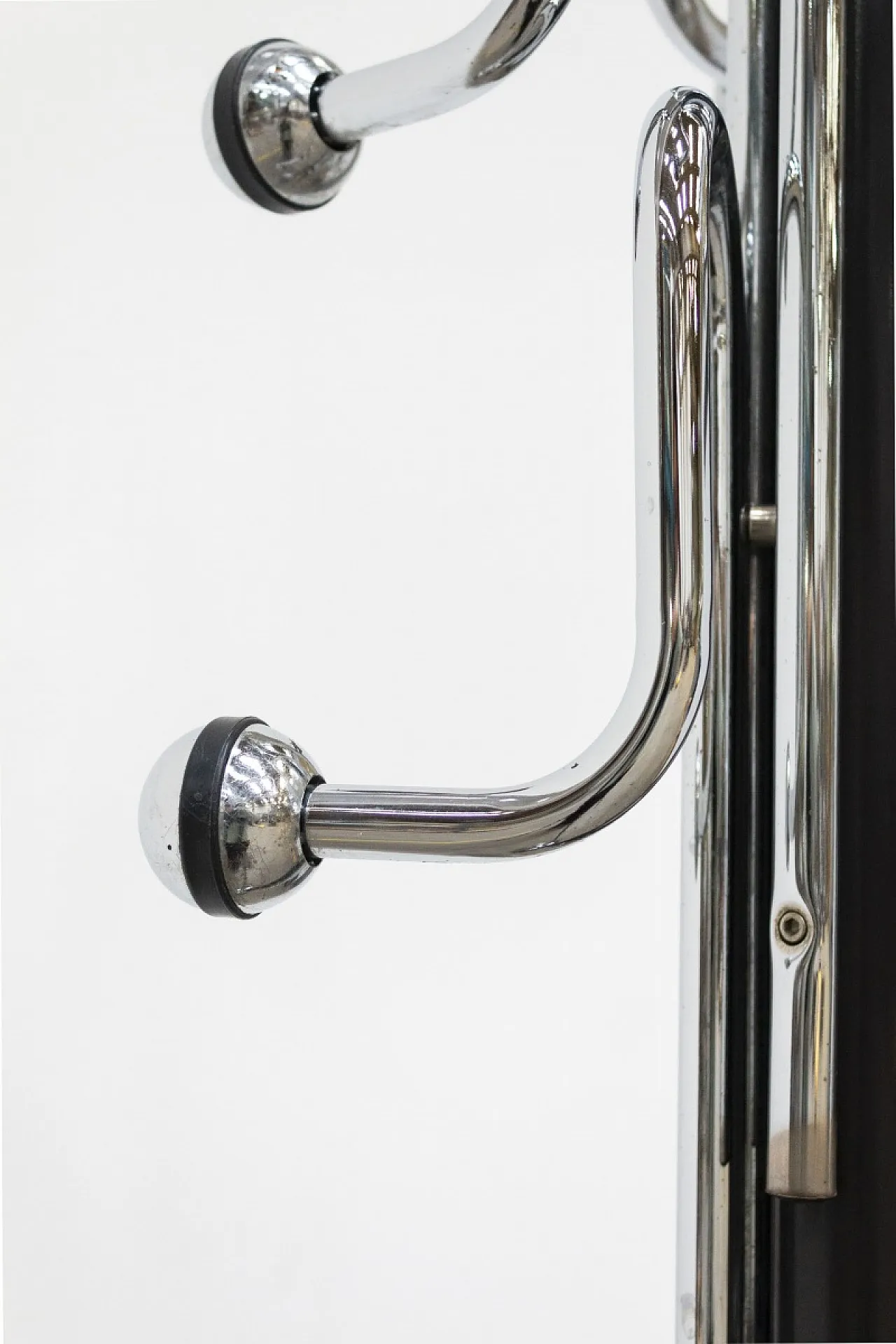 Steel and marble coat rack, 1970s 5