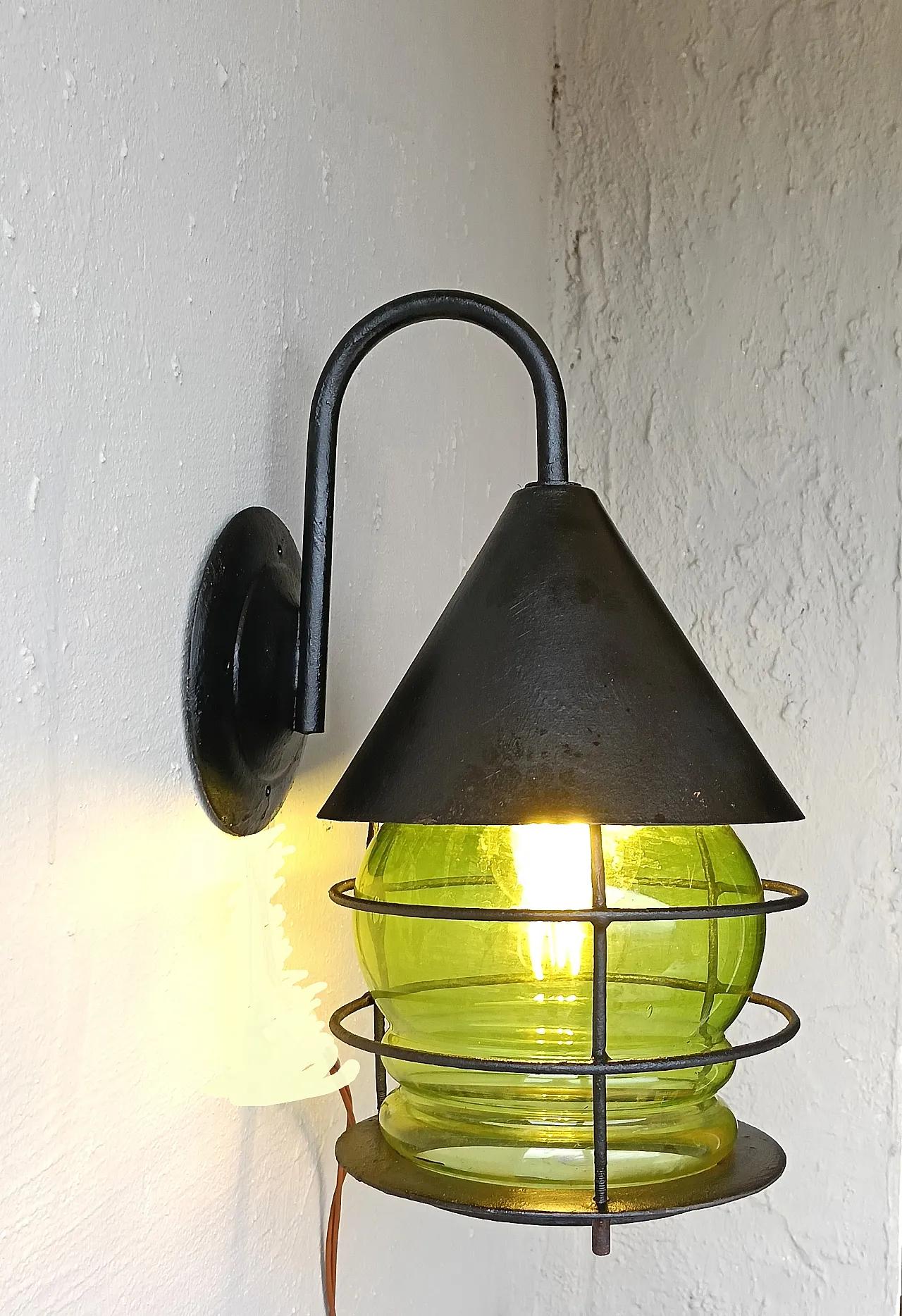 Appliques stile industrial-marina, anni '60 6