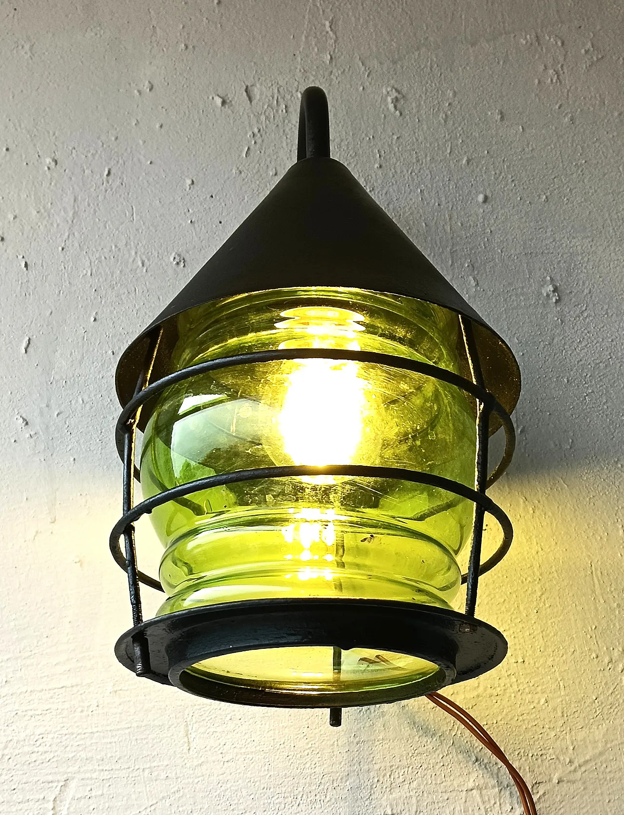 Appliques stile industrial-marina, anni '60 8