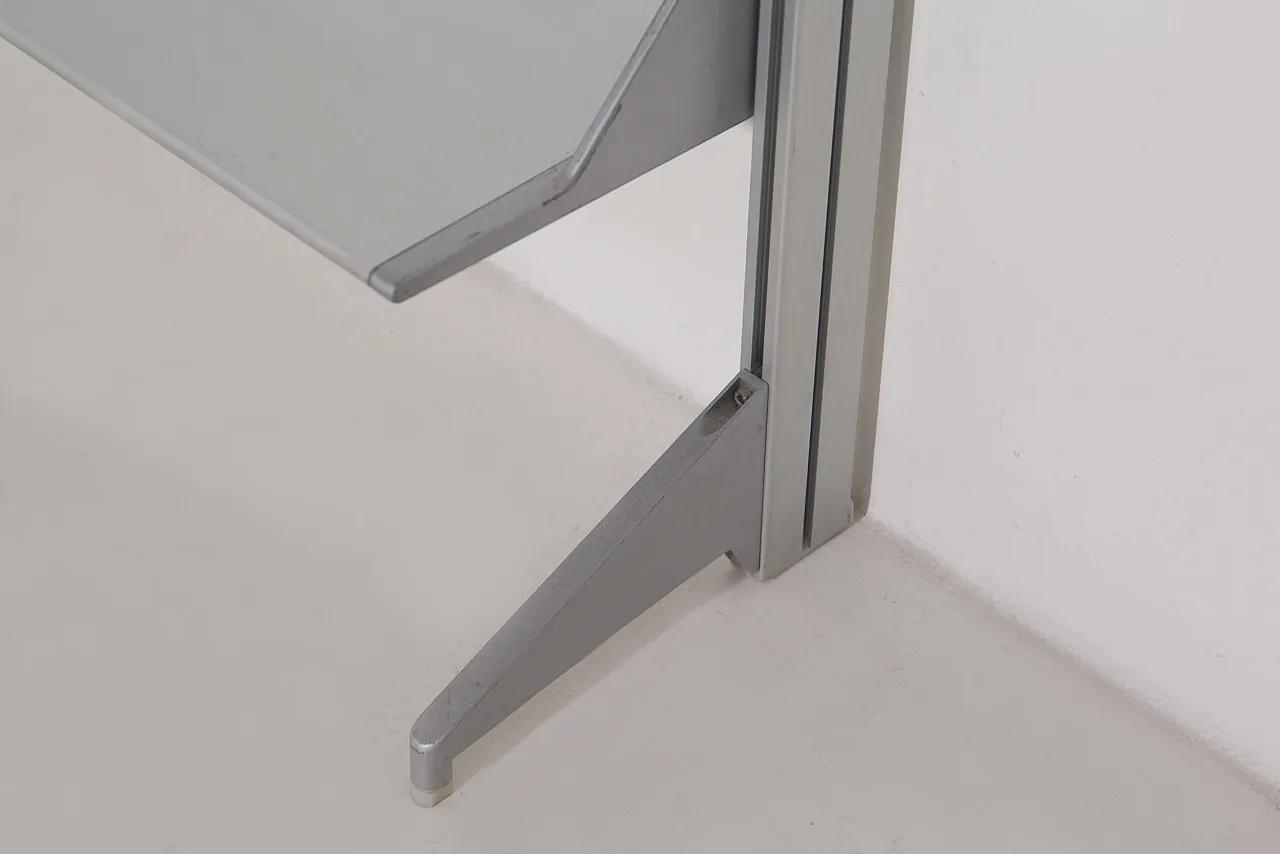 Libreria in metallo grigio postmoderna di Cappellini, '900 11