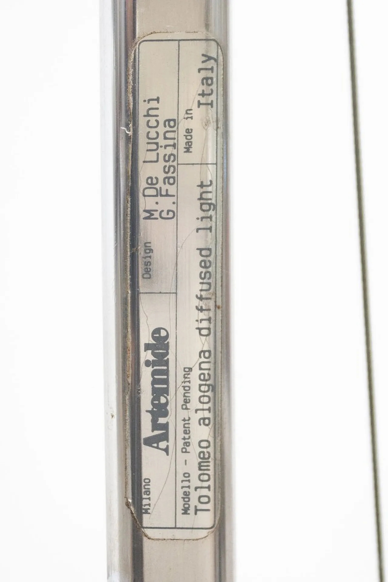 Lampada da terra Tolomeo di Artemide, anni '80 11