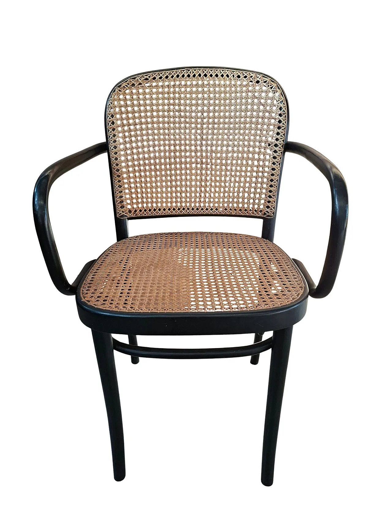 6 Thonet-style Prague Model 811 armchairs, 1990s 5