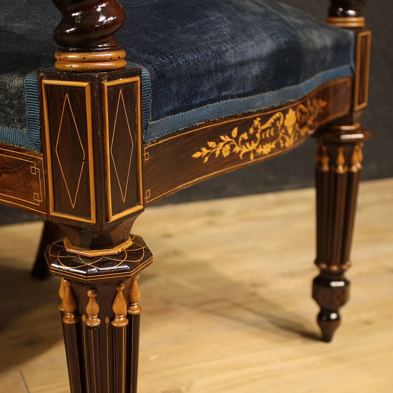 Pair of 19th century French armchairs 9