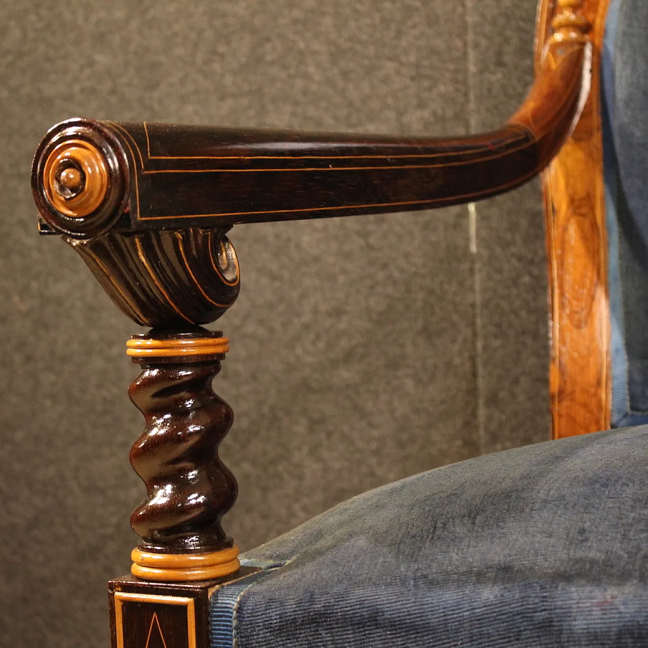 Pair of 19th century French armchairs 14