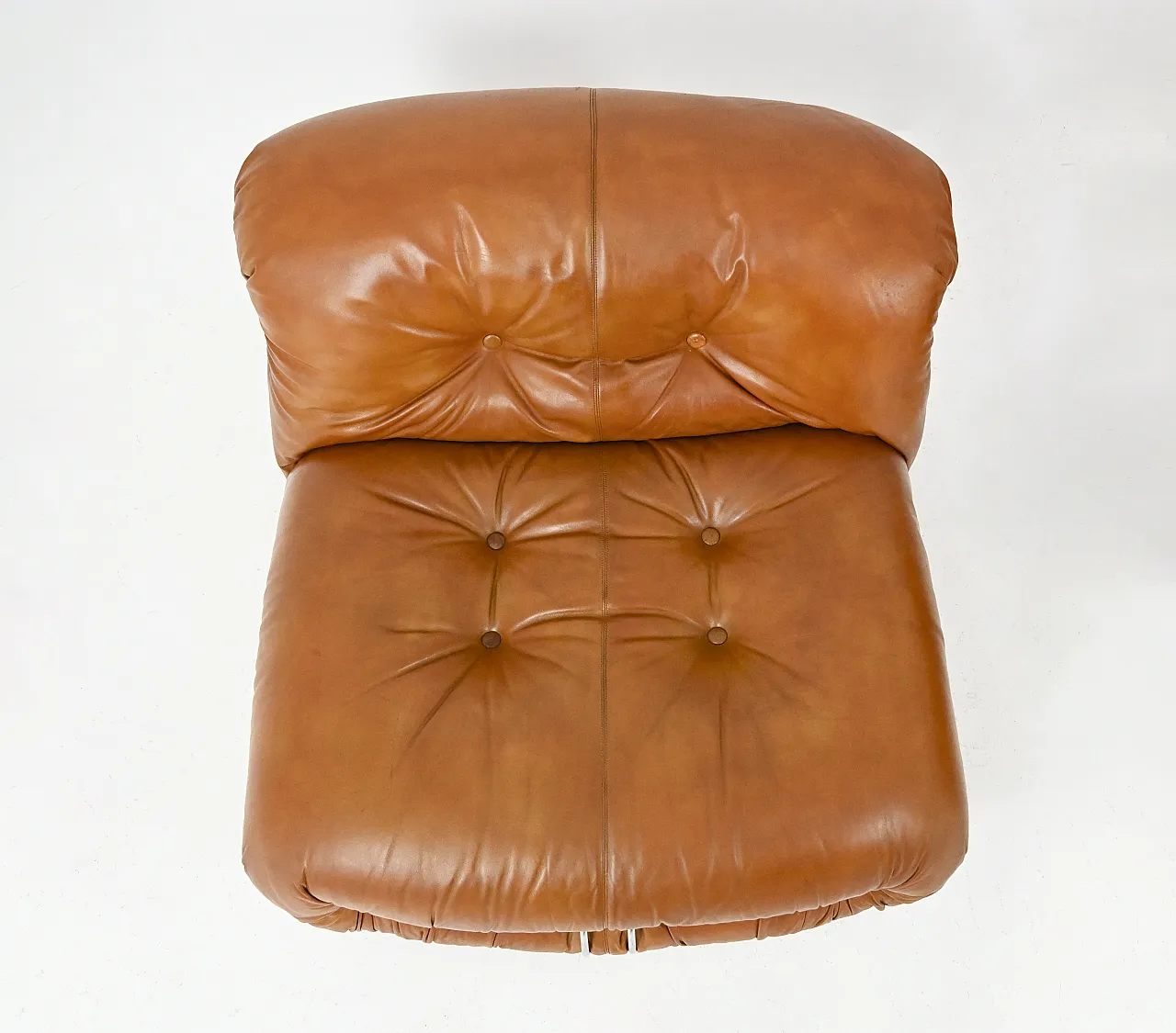 Coppia Poltrone Soriana di Afra e Tobia Scarpa per Cassina, anni '70 7